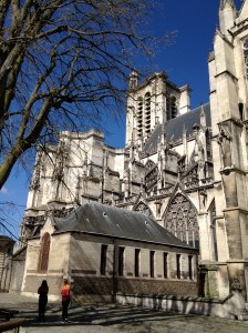 The Church of St.Pierre and St.Paul in Troyes