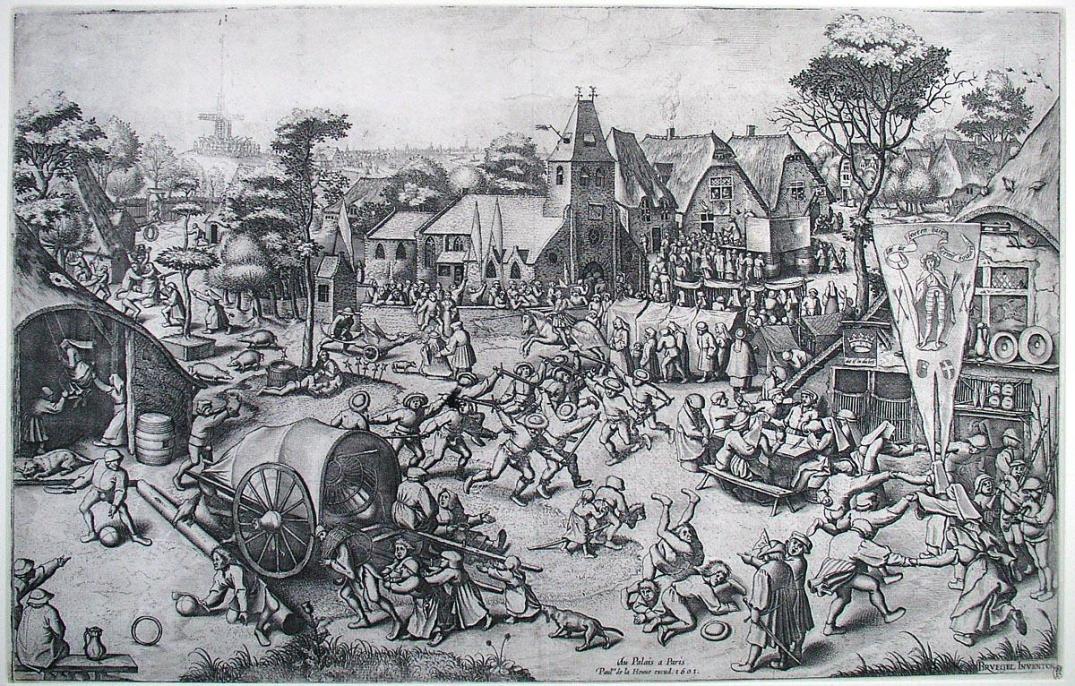 Pieter Brueghel- The fair on St.George's Day