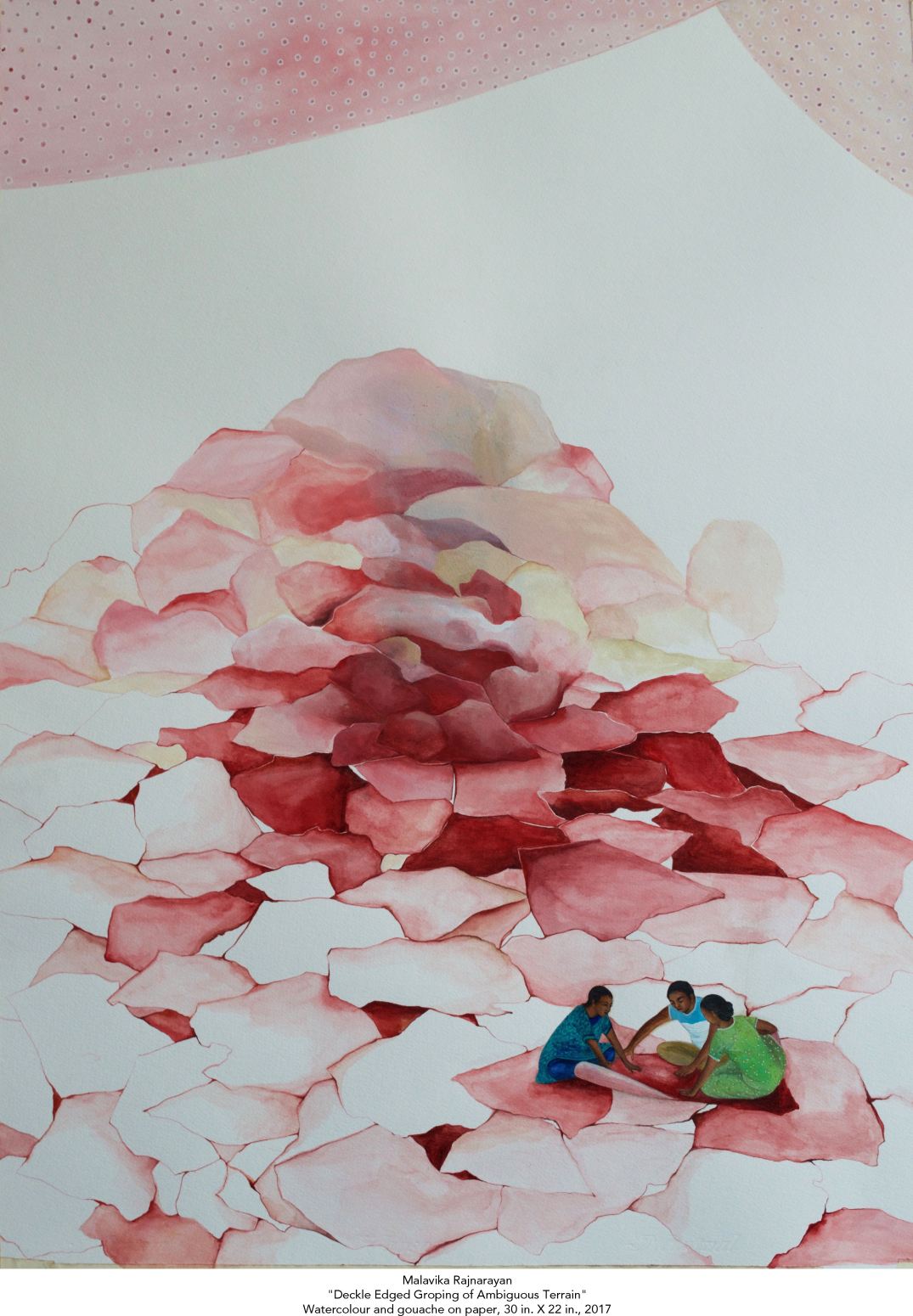 Deckle-edged gropings of ambiguous terrain